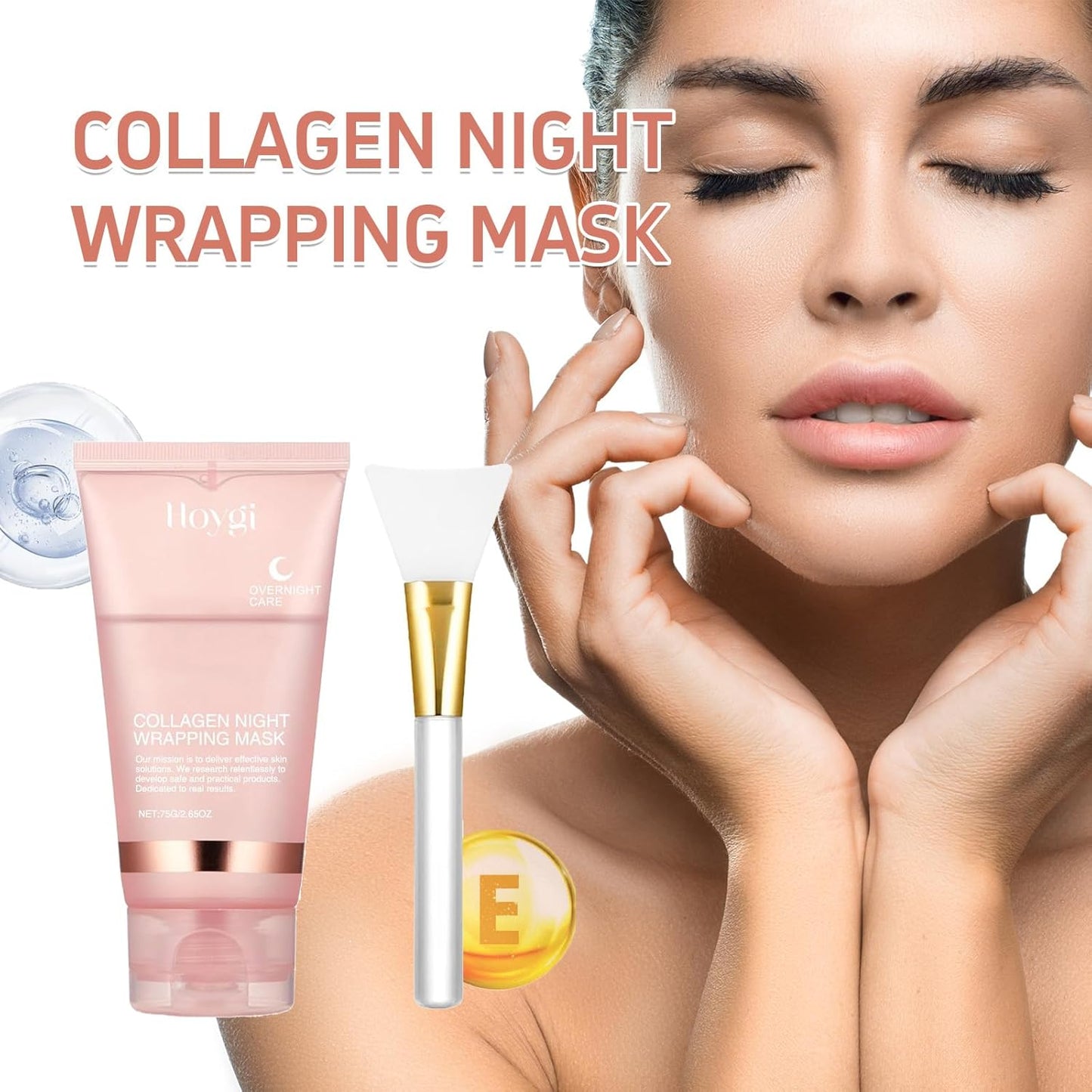 Collagen Overnight Wrapping Peel Off Facial Mask Pack