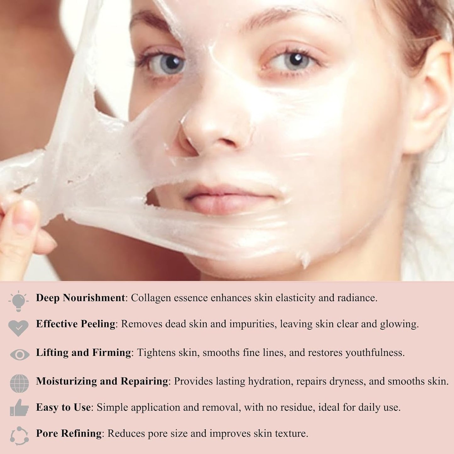 Collagen Overnight Wrapping Peel Off Facial Mask Pack