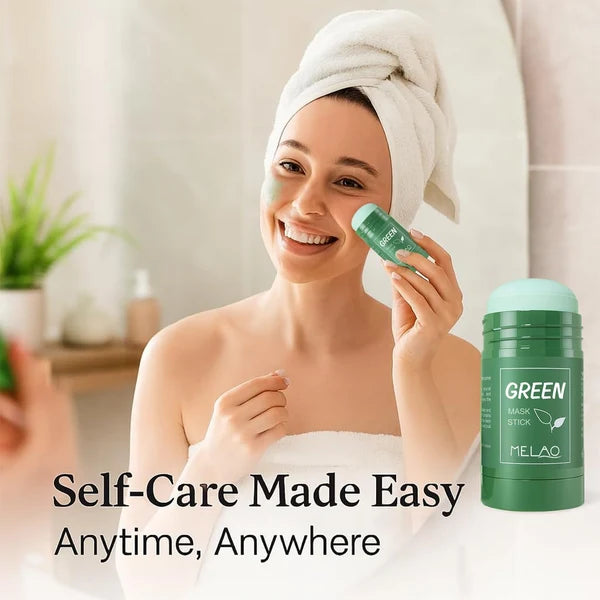 Green Tea Mask Stick – Deep Cleansing Facial Mask for Pore Care & Oil Control