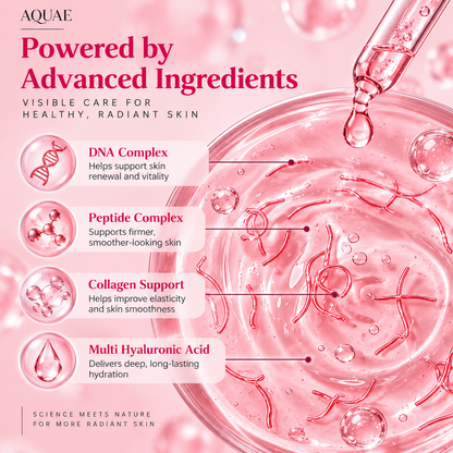 PDRN Pink Peptide Serum with Collagen & Multi-Hyaluronic Acid