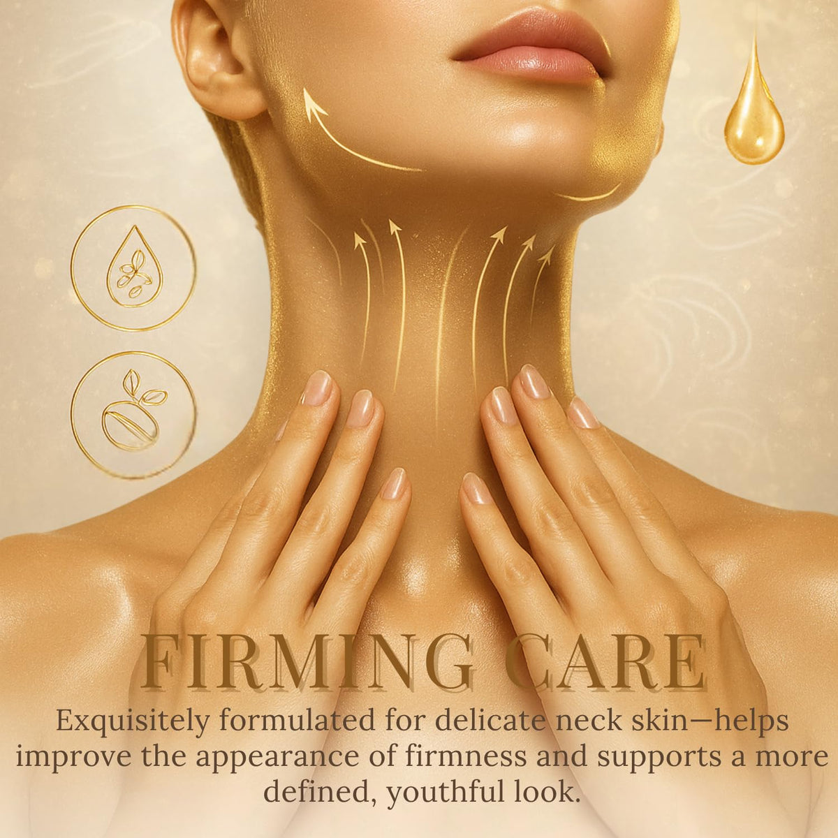 Neck Firming Cream – Tightening & Lifting Moisturizer for Sagging Skin, 50g