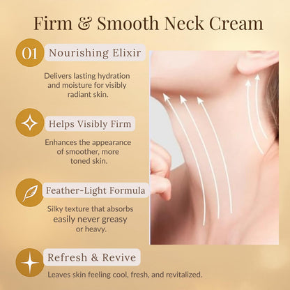 Neck Firming Cream – Tightening & Lifting Moisturizer for Sagging Skin, 50g