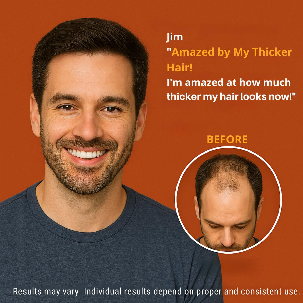 5% Minoxidil Hair Growth Serum for Men – Extra Strength Scalp Treatment