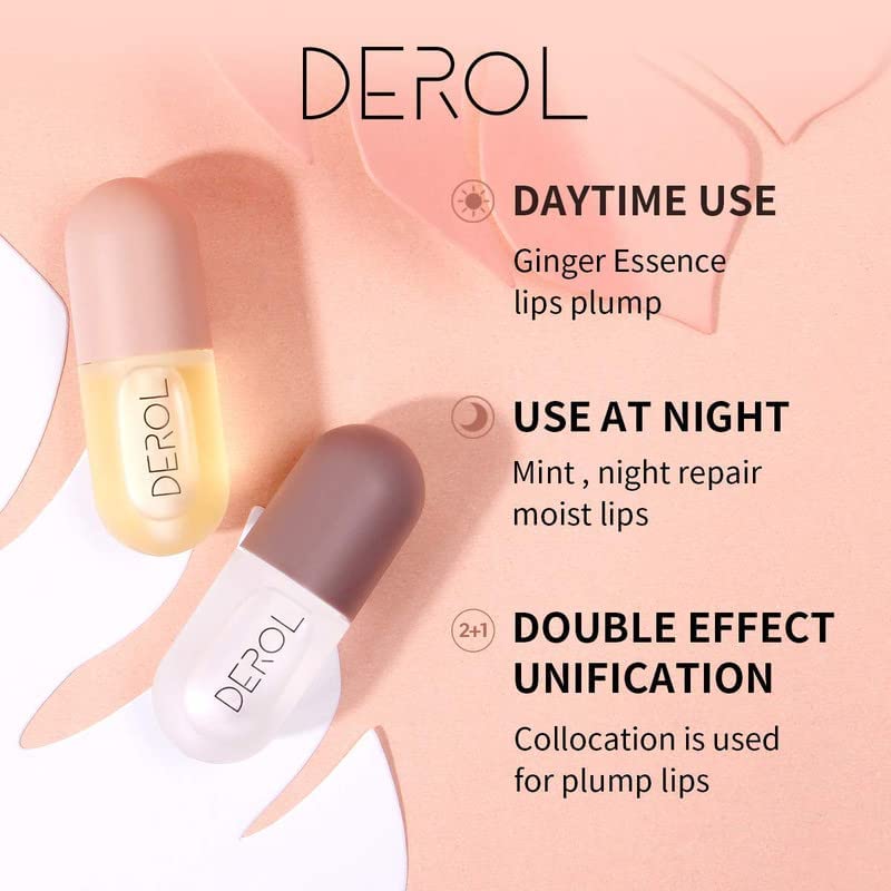Lip Plumper Duo Set – Day & Night Lip Care Treatment for Hydrated, Smooth-Looking Lips