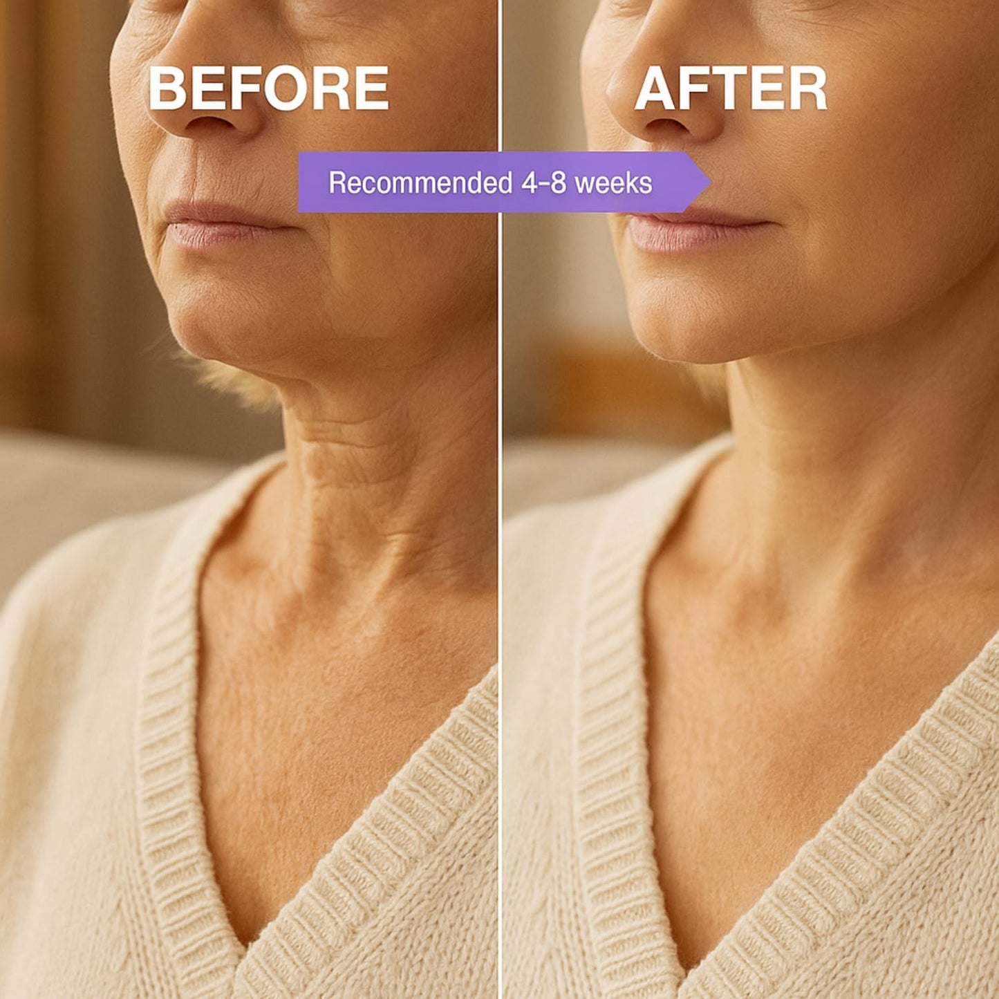 Neck Firming Cream – Tightening & Lifting Moisturizer for Sagging Skin, 50g