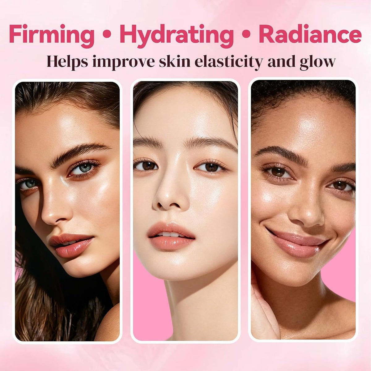 PDRN Pink Peptide Serum with Collagen & Multi-Hyaluronic Acid