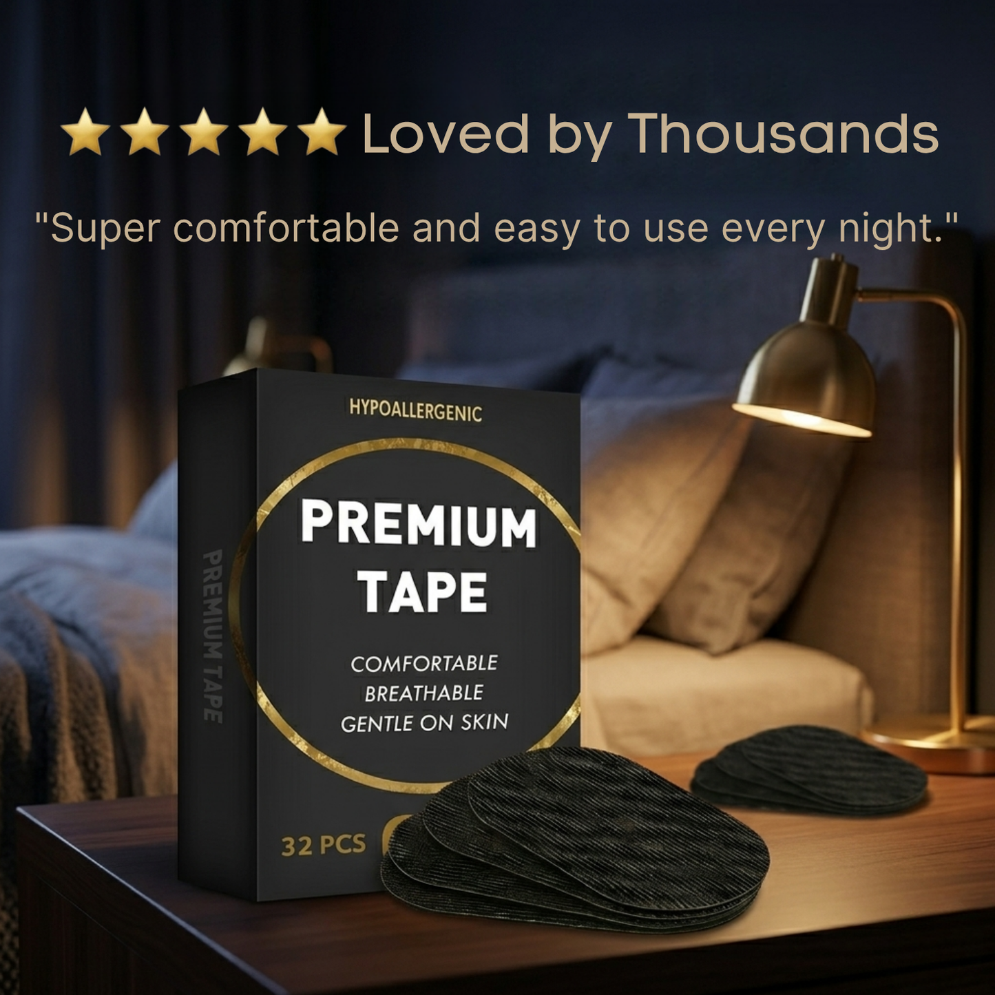 Premium Micropore Tape – Hypoallergenic Breathable Skin Tape (32 PCS)