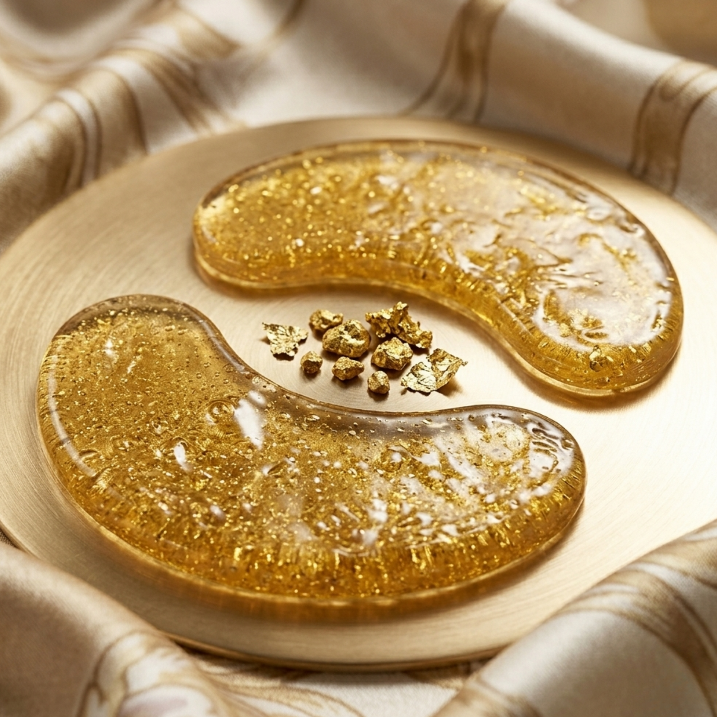 24K Gold Under Eye Patches – Hydrating Eye Masks for Dark Circles, Puffiness & Fine Lines