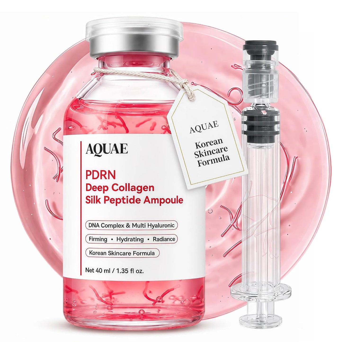 PDRN Pink Peptide Serum with Collagen & Multi-Hyaluronic Acid