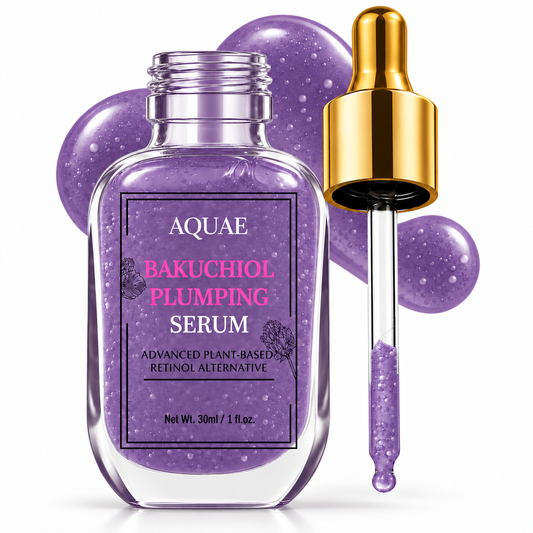 Bakuchiol Plumping Face Serum for Fine Lines & Wrinkles