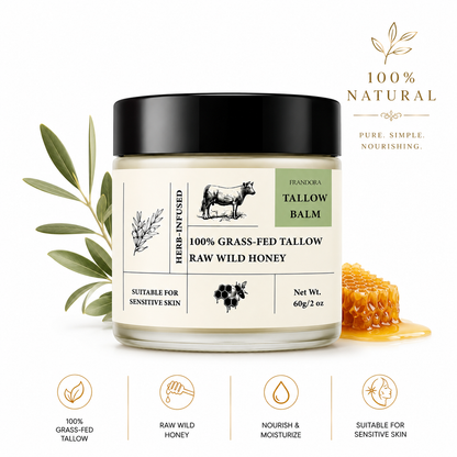 Beef tallow and Honey Balm