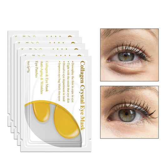 LANBENA 24K Gold Collagen Eye Mask for Dark Circles
