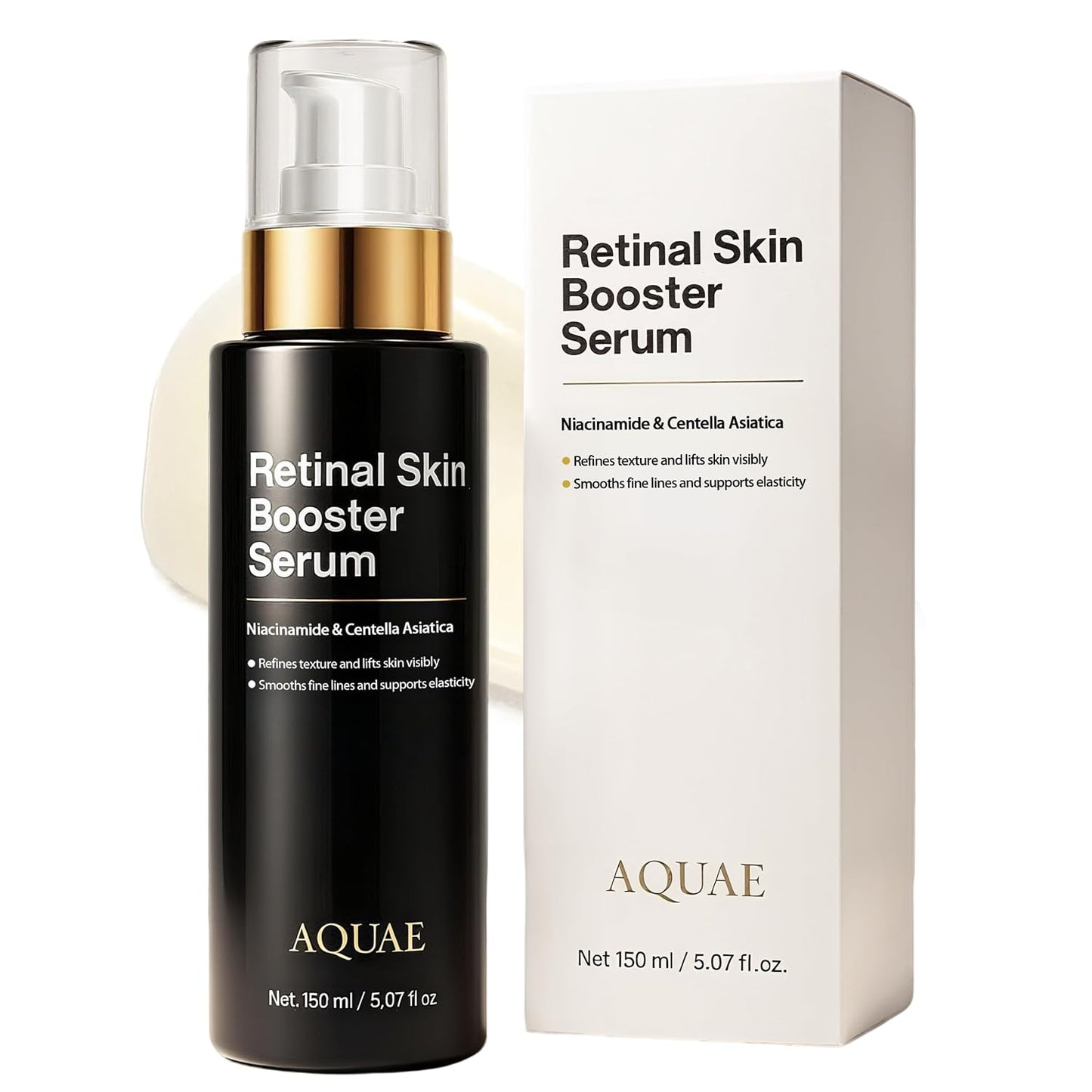 Retinal Skin Booster Serum – Korean Retinaldehyde Serum with Niacinamide & Centella Asiatica for Smooth, Radiant Skin
