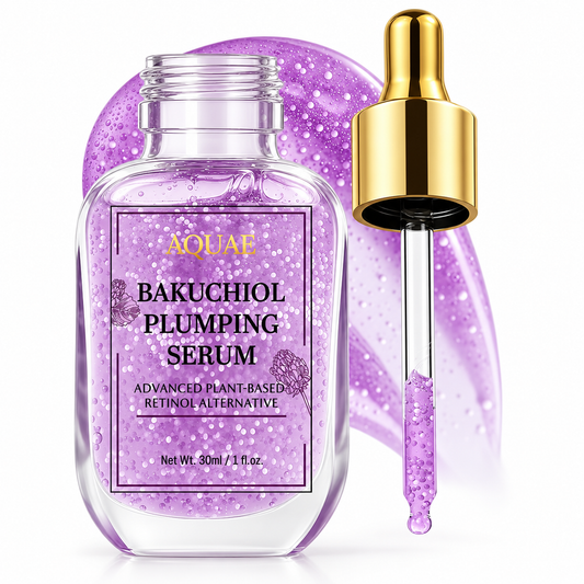Bakuchiol Plumping Face Serum for Fine Lines & Wrinkles